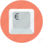 currency sign, euro sign, keyboard key, money, online finance 