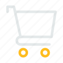 bag, cart, hand, shop, shopping