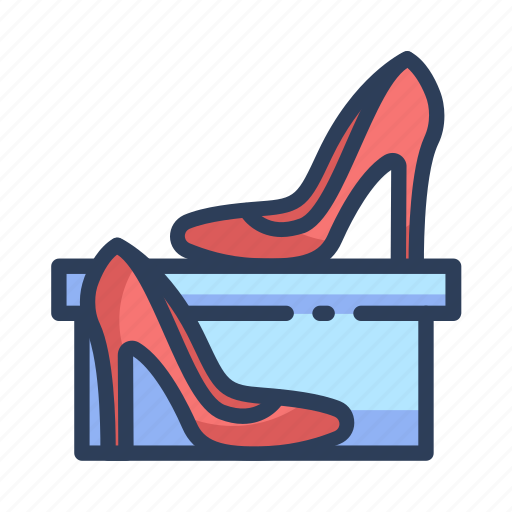Female, heels, high, shoes, shopping, woman icon - Download on Iconfinder