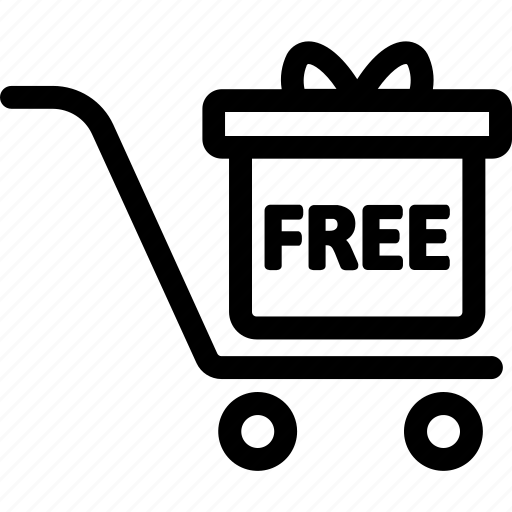 Ecommerce, free shopping, online shopping, shopping cart, shopping trolley icon - Download on Iconfinder