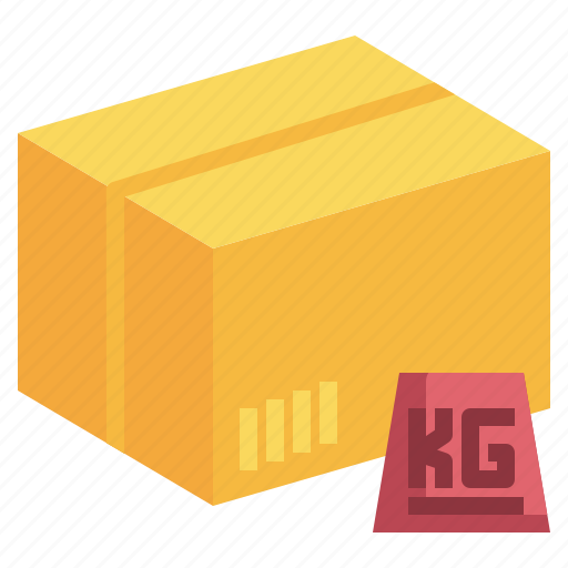 Box, delivery, pack, quantity, weight icon - Download on Iconfinder