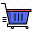 add, cart, shopping, store, transport 