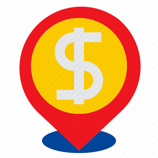 Sell, commerce, buy, shopping, pin, dollar, sale icon - Download on Iconfinder