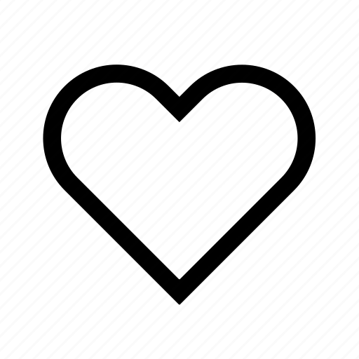 Heart, love, like, romance, favorite, valentine, bookmark icon - Download on Iconfinder