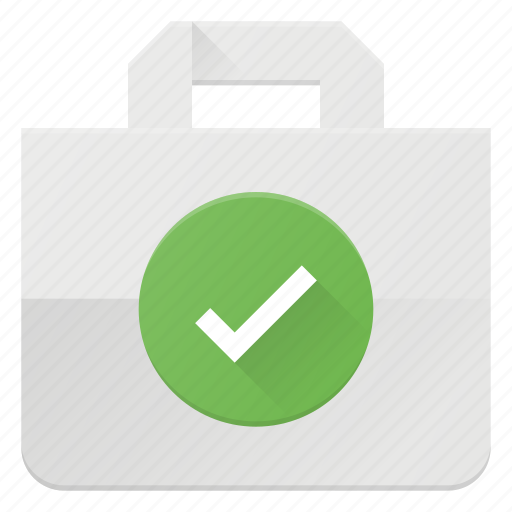 Action, bag, buy, check, paper, shopping icon - Download on Iconfinder