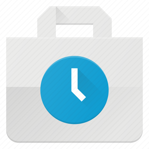 Action, bag, buy, delay, paper, shopping, time icon - Download on Iconfinder
