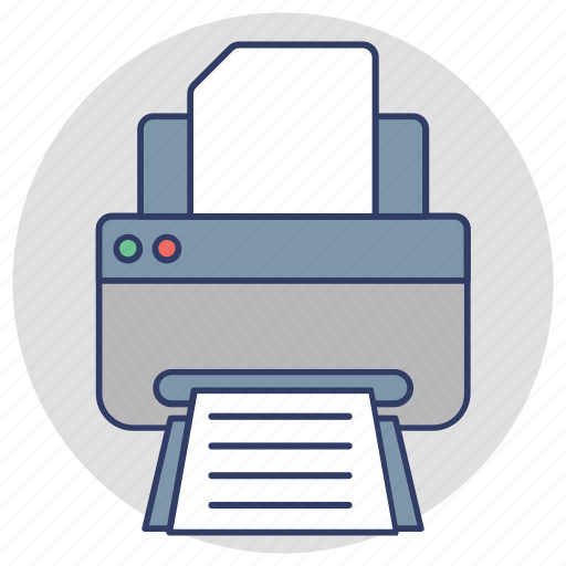 Correspondent, deskjet, fax machine, output device, printer icon - Download on Iconfinder