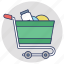 buy online, ecommerce, grocery cart, grocery shopping, shopping trolley 