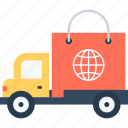 car, delivery, shopping, transportation, truck, vehicle, logistics