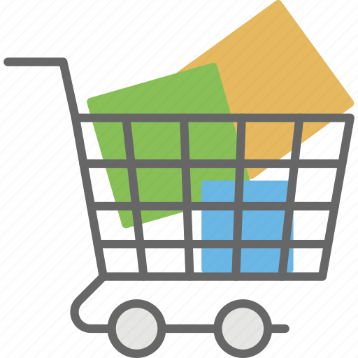 Buggy, carriage, shopping cart, shopping push cart, shopping trolley icon - Download on Iconfinder