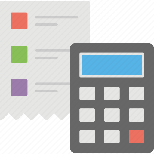 Bill, bill calculation, invoice, payment, receipt icon - Download on Iconfinder