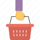 grocery basket, grocery store, plastic basket, shopping basket, supermarket 