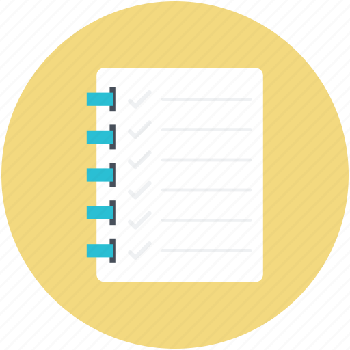 Documents, jotter, jotter papers, paper pad, papers icon - Download on Iconfinder