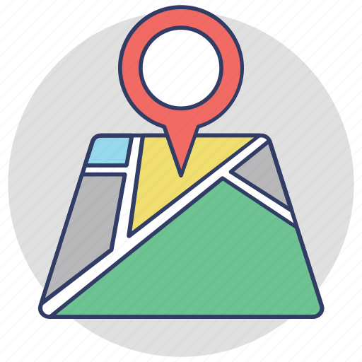 Address navigation, cartography, gps, location map, placeholder icon - Download on Iconfinder