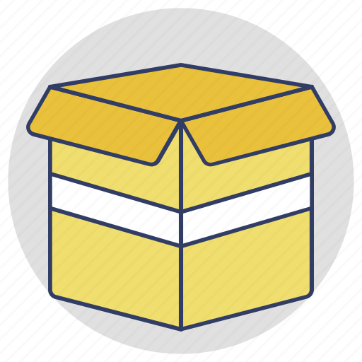 Cardboard box, delivery box, package, parcel, shipping box icon - Download on Iconfinder