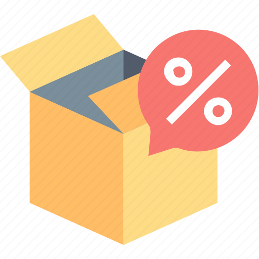 Discount, box, buy, delivery, gift, sale, shopping icon - Download on Iconfinder