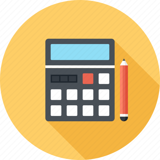 Accounting, budget, calculate, calculator, math, mathematics, school icon - Download on Iconfinder