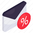 shopping email, mail, correspondence, letter, envelope