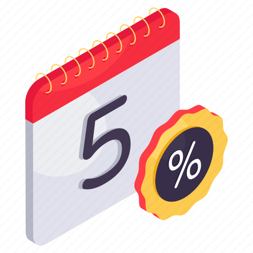 Sale date, sale day, discount day, discount date, shopping sale icon - Download on Iconfinder