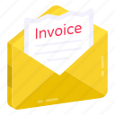 bill, invoice, receipt, payment slip, commerce