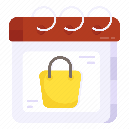 Shopping schedule, purchase schedule, calendar, almanac, planner icon - Download on Iconfinder