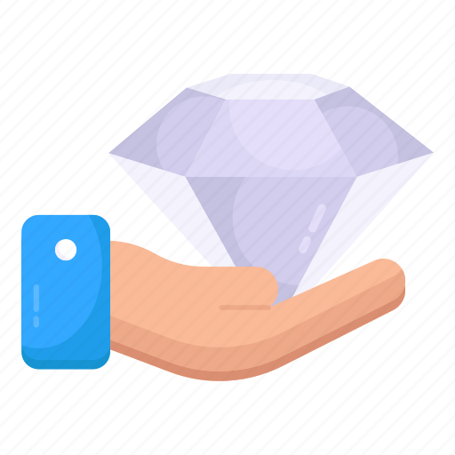 Premium service, offer diamond, jewel, ornament, premium support icon - Download on Iconfinder