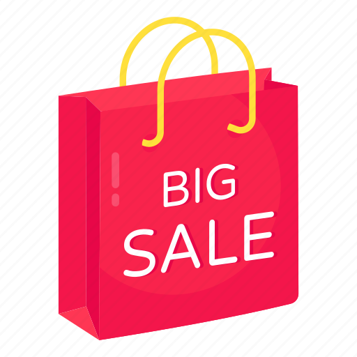 Shopping bag, tote, big sale, commerce, shopping sale icon - Download on Iconfinder
