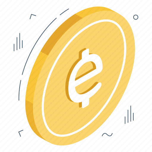Euro coin, cash, finance, money, economy icon - Download on Iconfinder