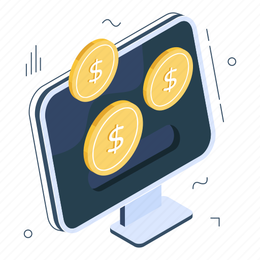 Online money, online cash, online payment, epay, ecommerce icon - Download on Iconfinder