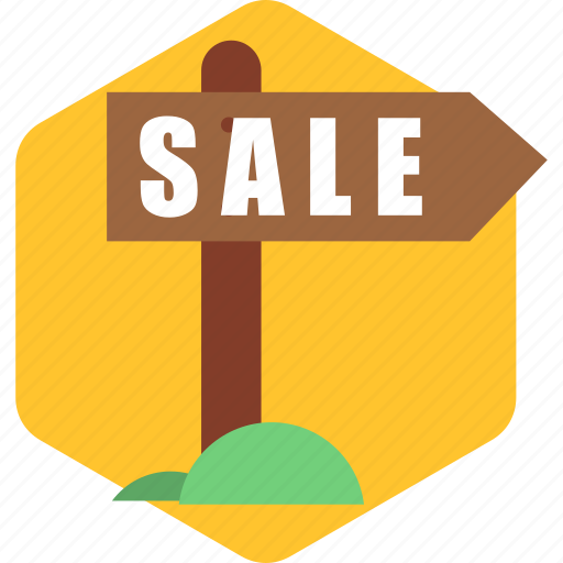 Board, sale, sign, arrow, direction, path, shopping icon - Download on Iconfinder
