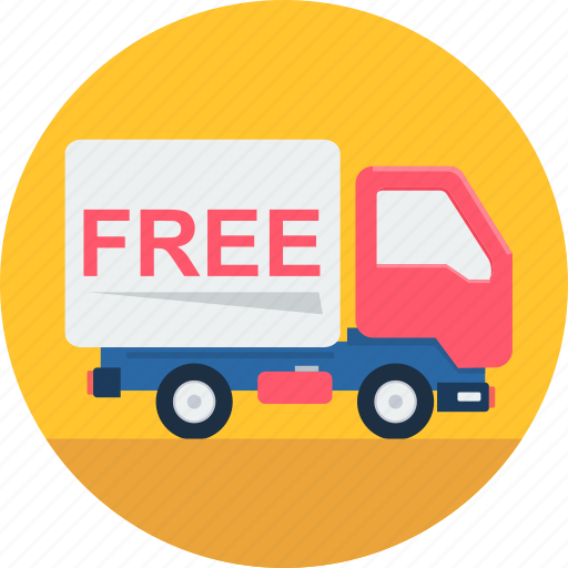 Delivery, free, road, truck, shipping, transportation, vehicle icon - Download on Iconfinder
