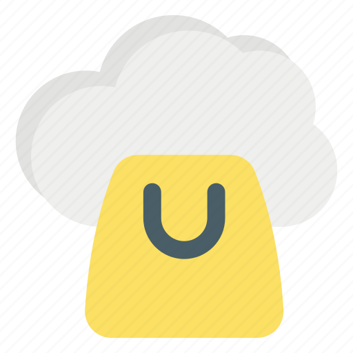 Cloud shopping, marketplace, store, online shop, commerce and shopping icon - Download on Iconfinder