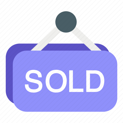 Sold out, signaling, sold, store, banner icon - Download on Iconfinder