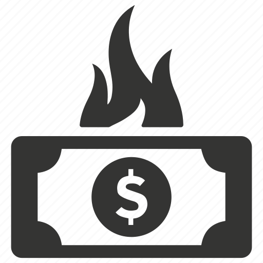 Ashes, banknote, bills, bucks, burn, cash, currency icon - Download on Iconfinder