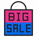 bag, big, electronic, payment, sale, store, technology 
