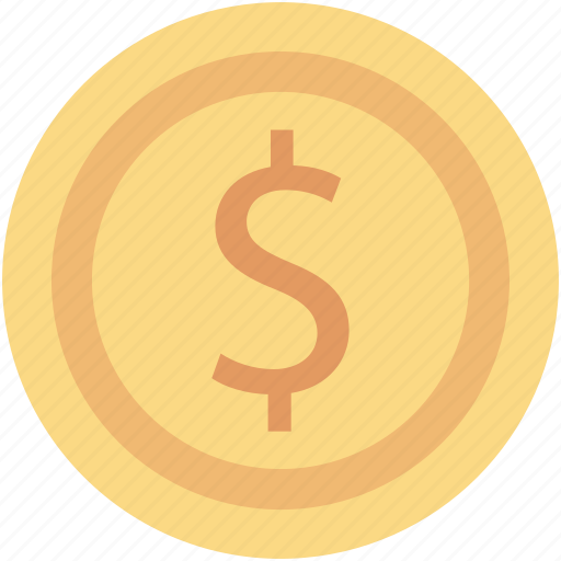 Cash, currency coin, dollar coin, money, wealth icon - Download on Iconfinder