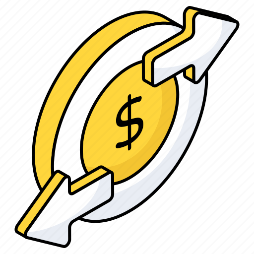 Money transfer, cash transfer, financial transfer, financial flow, money flow icon - Download on Iconfinder
