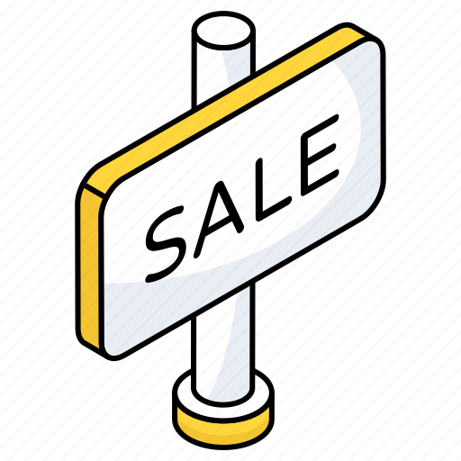 Sale board, roadboard, signboard, guideboard, fingerpost icon - Download on Iconfinder