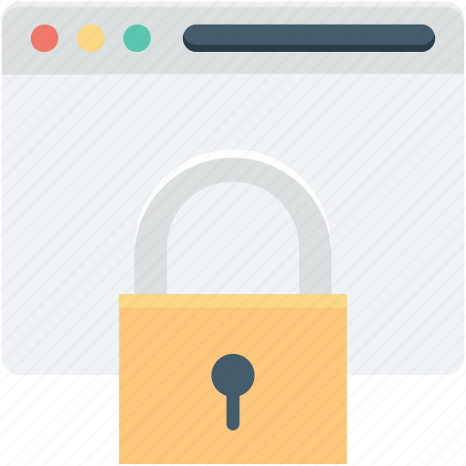 Internet security, lock, web locked, web security, website icon - Download on Iconfinder