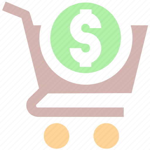 Basket, cart, dollar sign, ecommerce, money, shopping, shopping cart icon - Download on Iconfinder
