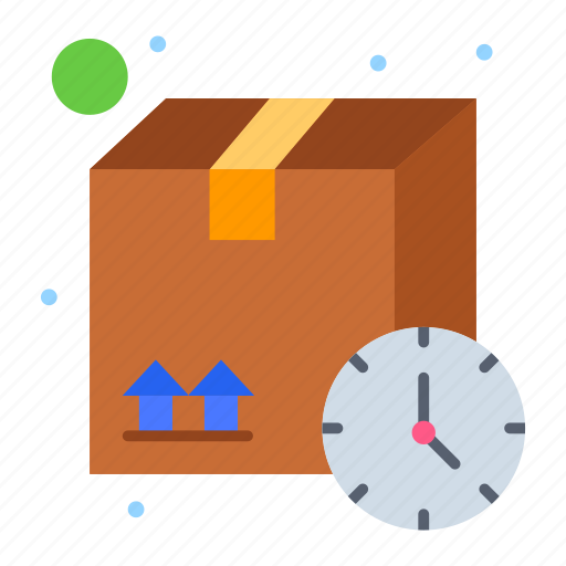 Box, delivery, package, time icon - Download on Iconfinder