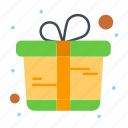 box, gift, present, shopping