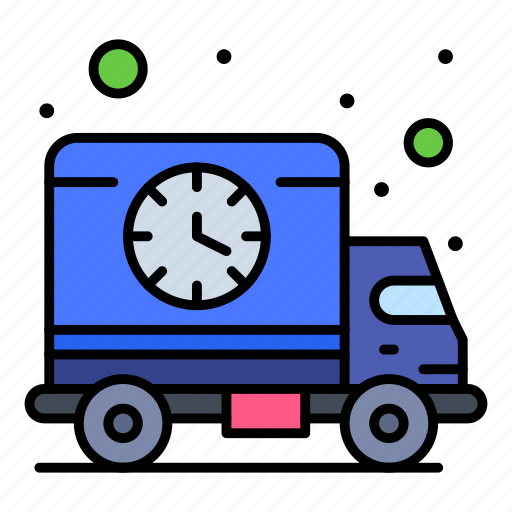 Delivery, schedule, time, truck icon - Download on Iconfinder