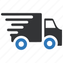 delivery, fast, shipment, transport, transportation, van
