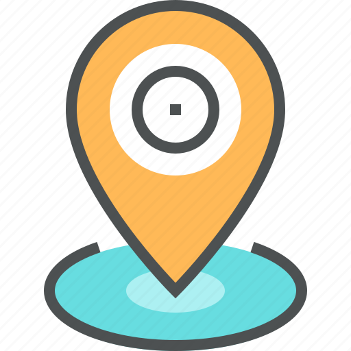 Location, map, mapping, marker, navigation, pin, place icon - Download on Iconfinder