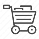 buy, buying, cart, full, groceries, shopping, shopping cart 