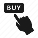 buy, hand, option, shopping