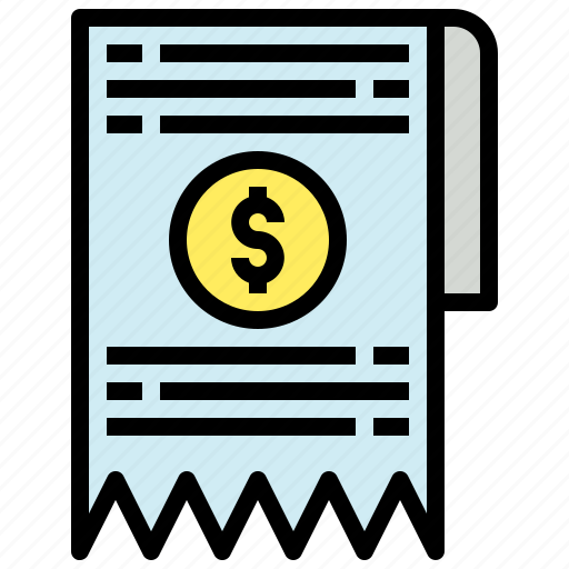 Invoice, money, receipt, bill, tax icon - Download on Iconfinder