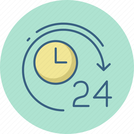 Clock, hours, twenty, time, timepiece, wall, watch icon - Download on Iconfinder