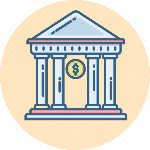 Bank, house, treasury, building, estate, property, real icon - Download on Iconfinder